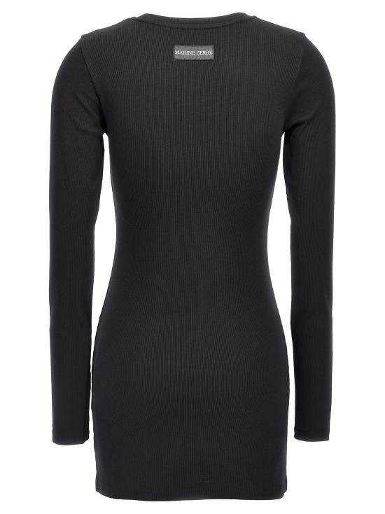 25FW 마린세르 숏 원피스 WDR267ACJER0011BK99 Black - MARINE SERRE