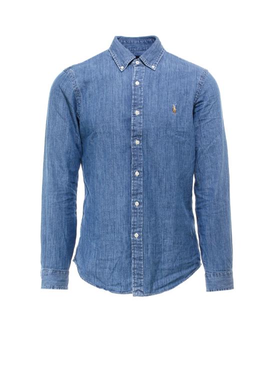 24FW 랄프 로렌 데님 셔츠 710548539 001 Blue - RALPH LAUREN