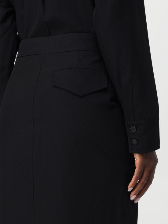 24FW 핑코 롱 스커트 104190A18E Z99 Black - PINKO