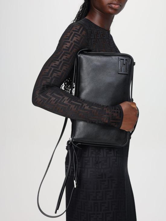 24FW 펜디 크로스백 8BR829AS7A F1QD0 Black - FENDI