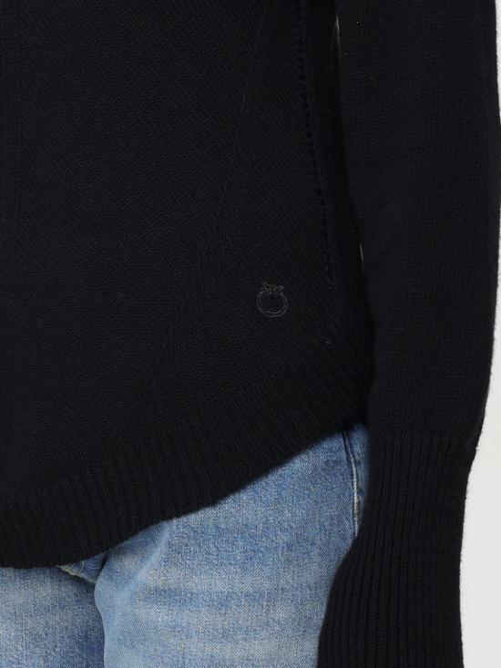 24FW 핑코 터틀넥 104057A1A7 Z99 Black - PINKO