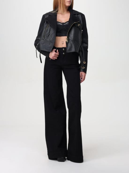 24FW 베르사체 데님 팬츠 77HAB506CDW00 909 Black - VERSACE