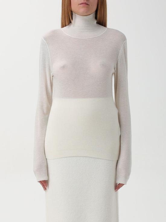 25FW 파비아나 필리피 터틀넥 MAD214F045D722 0142 White