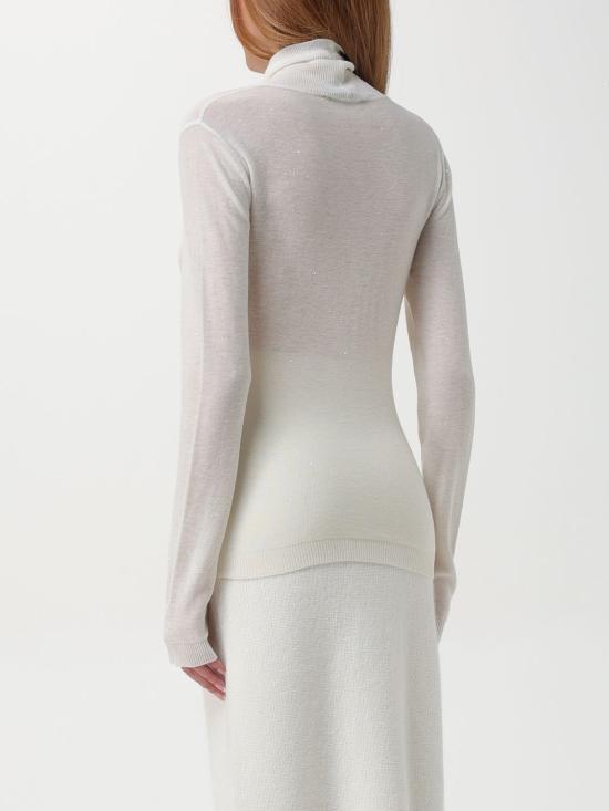 25FW 파비아나 필리피 터틀넥 MAD214F045D722 0142 White - FABIANA FILIPPI