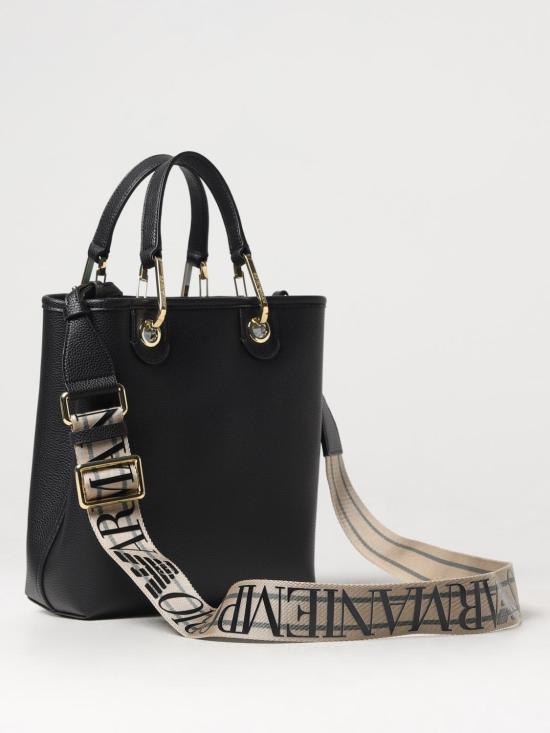 24FW 엠포리오 아르마니 토트백 EW000362AF12036 MC032 Black - EMPORIO ARMANI
