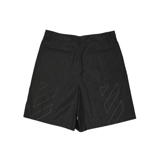 오프화이트 숏팬츠 OMCB055F21FAB001 1010 Black BLACK - OFF WHITE