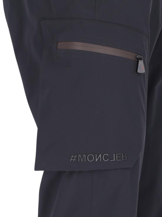 24FW 몽클레어 스트레이트 팬츠 098 2A000 03 597FA 999 Black - MONCLER