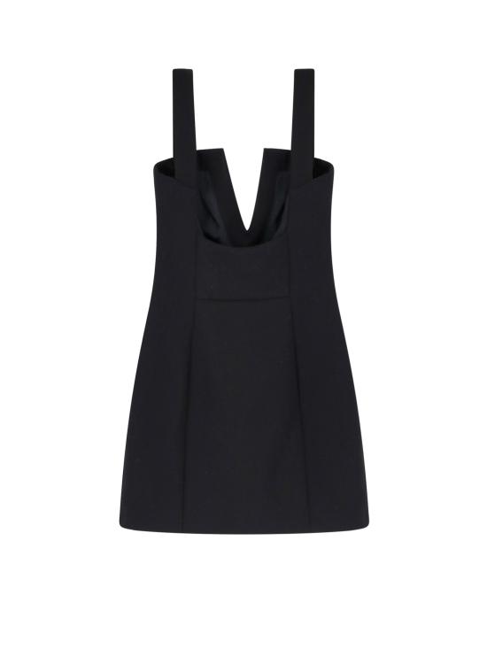 24FW 지방시 숏 원피스 BW227G14SD 001 Black - GIVENCHY