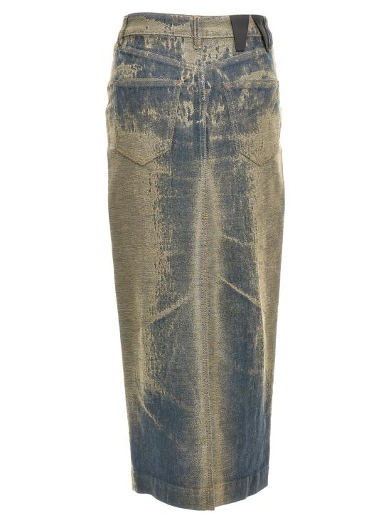 24FW 다크파크 롱 스커트 WSK02DBL08W079W079 - DARKPARK