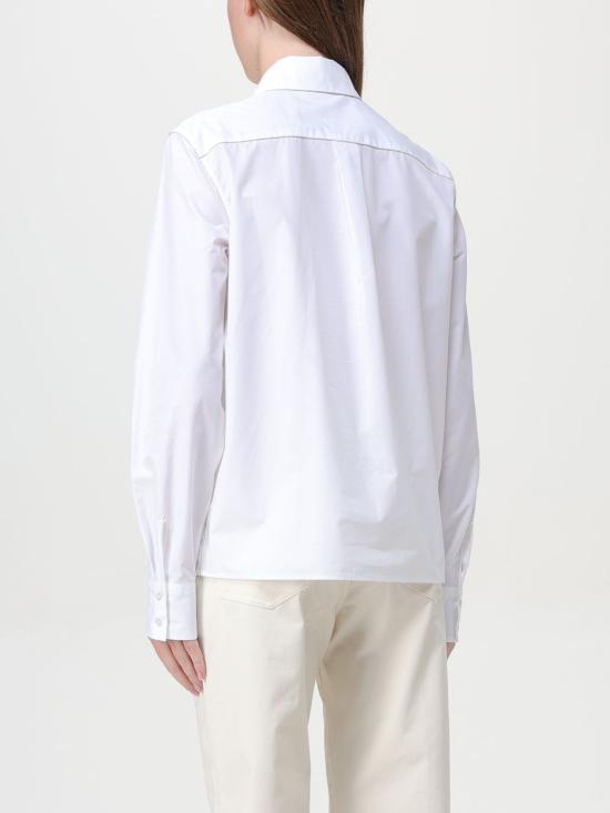 25FW 파비아나 필리피 셔츠 CAD214F287I955 21 White - FABIANA FILIPPI