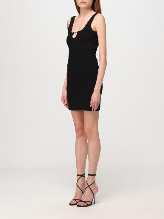25FW 자크뮈스 숏 원피스 241KN3552355 990 Black - JACQUEMUS