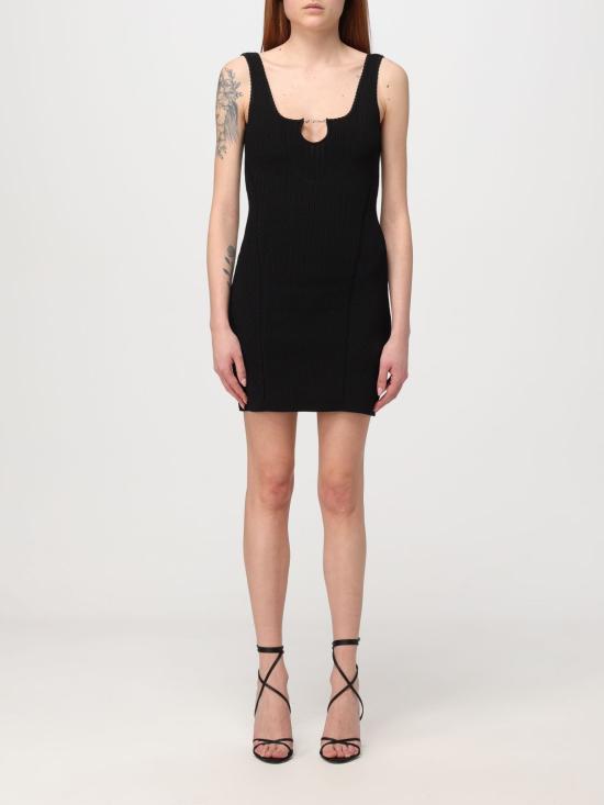 25FW 자크뮈스 숏 원피스 241KN3552355 990 Black