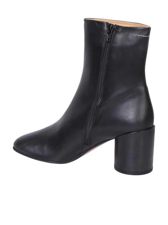 27FW MM6 메종마르지엘라 ANATOMIC 아나토믹 앵클 부츠 S59WU0235 P3628 T8013 Black - MM6 MAISON MARGIELA
