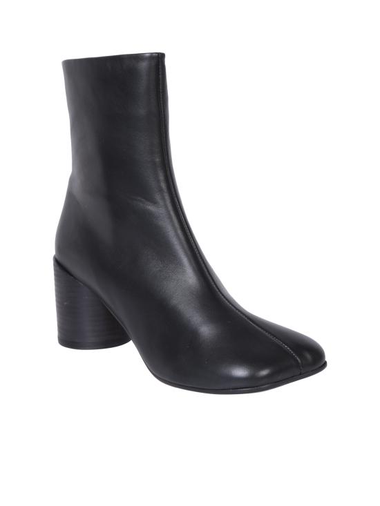 27FW MM6 메종마르지엘라 ANATOMIC 아나토믹 앵클 부츠 S59WU0235 P3628 T8013 Black - MM6 MAISON MARGIELA
