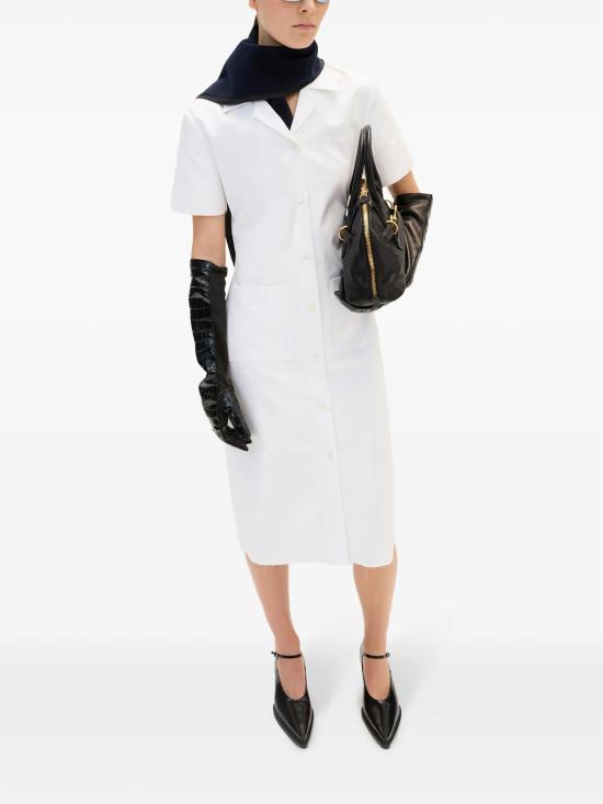 24FW 미우미우 숏 원피스 MF5568SOOO15T9 F0009 BIANCO - MIU MIU