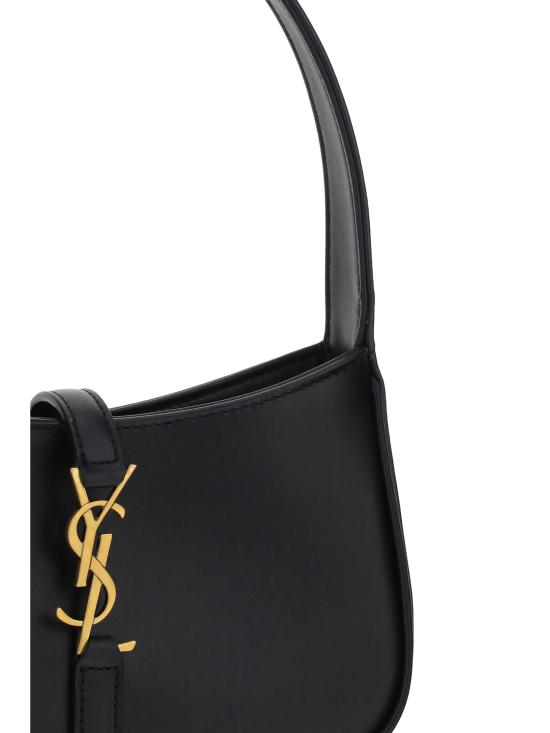 26SS 생로랑 Le 5 A 7 미니 호보백 7103182R20W 1000 BLACK - SAINT LAURENT