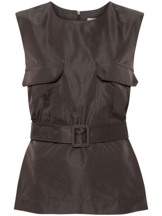 24FW 파로쉬 베스트 D313031PESCA 067 STONE Grey