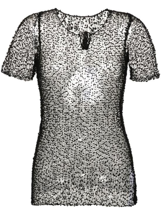  마르지엘라 반팔 티셔츠 S29HL0009M13007 900 BLACK Black