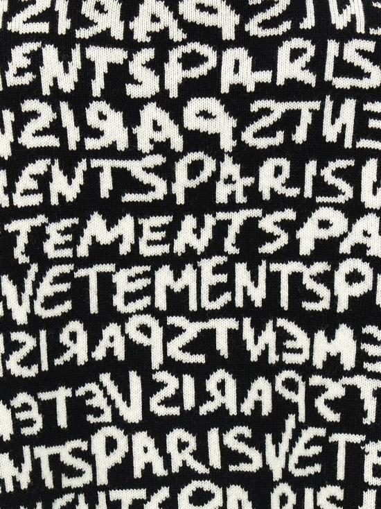 24FW 베트멍 스웨터 WA65KN314BBLACKWHITE Multicolor - VETEMENTS