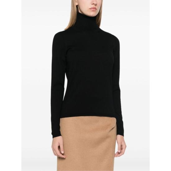 24FW 막스마라 터틀넥 ADDA 232 002 BLACK - MAX MARA