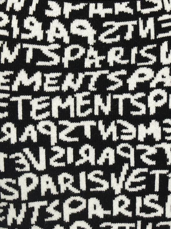 24FW 베트멍 스커트 WA65KN312BBLACKWHITE Multicolor - VETEMENTS