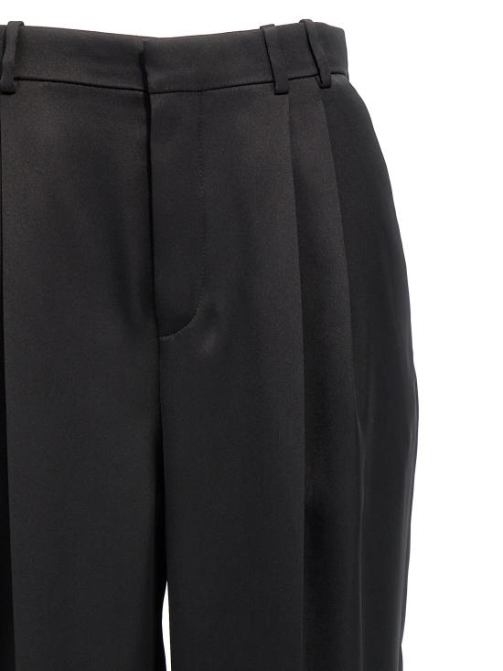 24FW 생로랑 스트레이트 팬츠 803599Y013G1000 Black - SAINT LAURENT