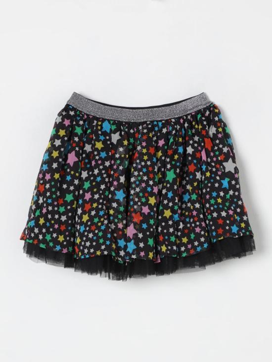25FW [키즈] 스텔라 맥카트니 스커트 TV7B21Z2069 930MC Black - STELLA MCCARTNEY