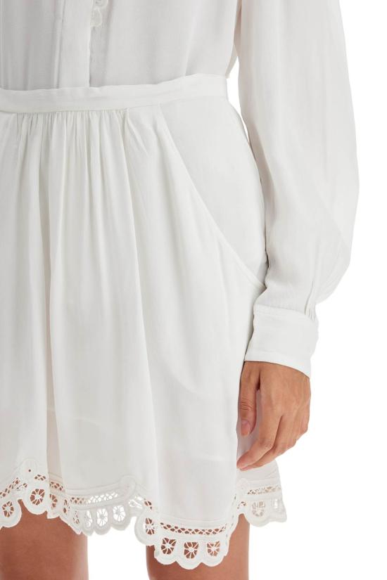 24FW 이자벨마랑에뚜왈 미디 스커트 JU0215FA B3J05E 20WH - ISABEL MARANT ETOILE