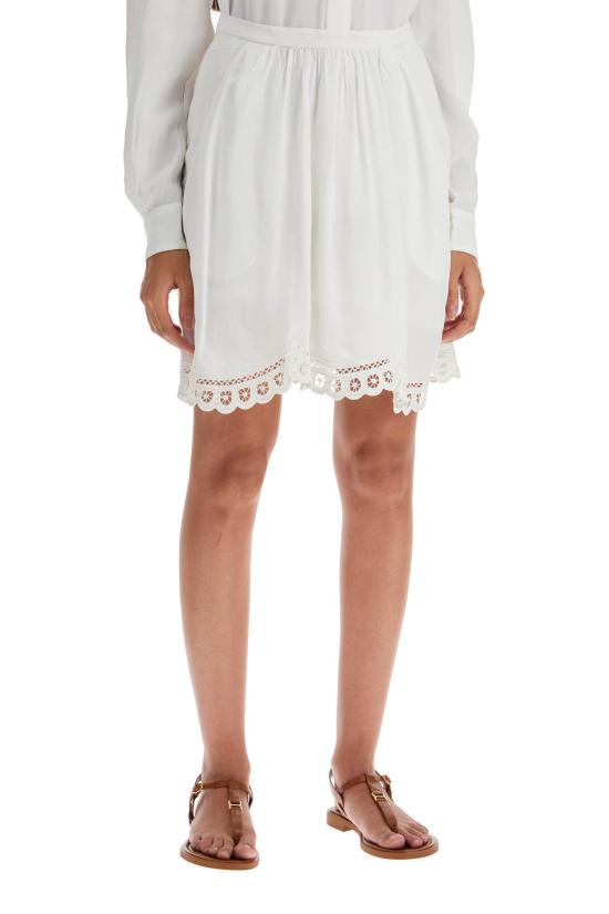 24FW 이자벨마랑에뚜왈 미디 스커트 JU0215FA B3J05E 20WH - ISABEL MARANT ETOILE