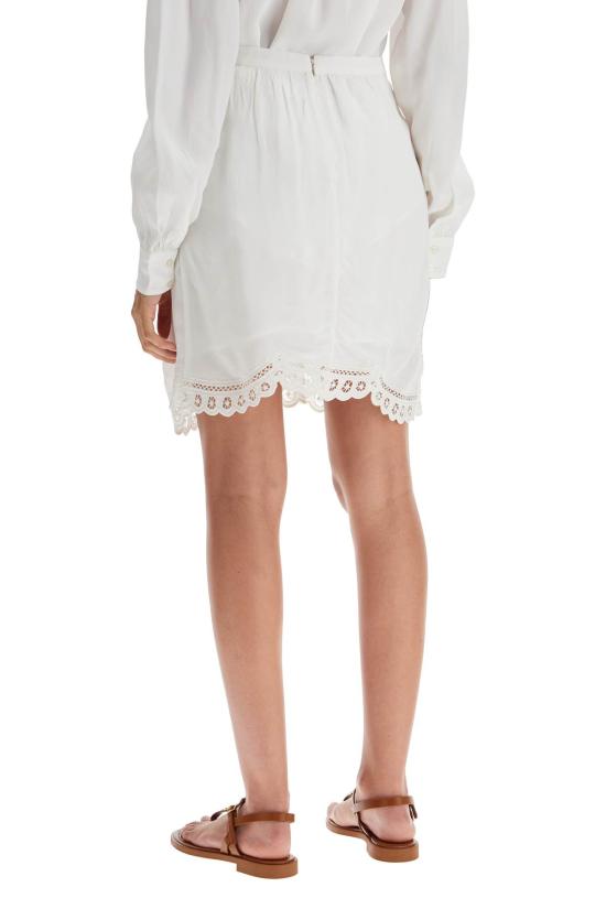 24FW 이자벨마랑에뚜왈 미디 스커트 JU0215FA B3J05E 20WH - ISABEL MARANT ETOILE