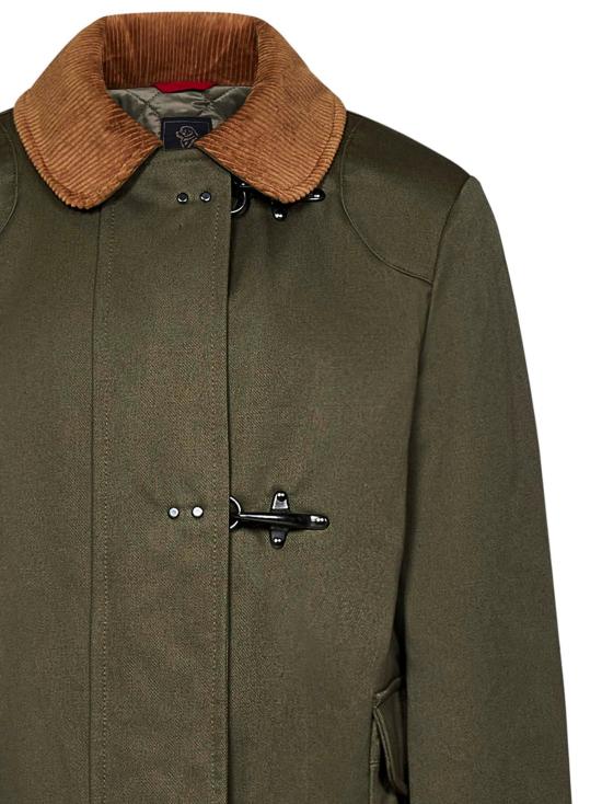 24FW [주니어] 페이 코트 FV2Q27G0159 707 GREEN - FAY