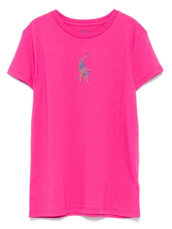 24FW [주니어] 랄프 로렌 티셔츠 313950938 002 COLLEGE PINK