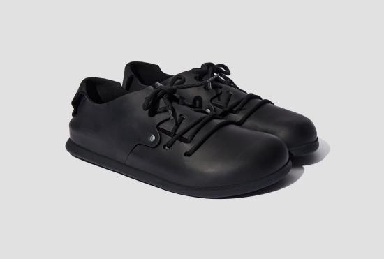  버켄스탁 부츠 MONTANA - 오일 가죽 / 블랙 - 좁은 0199263