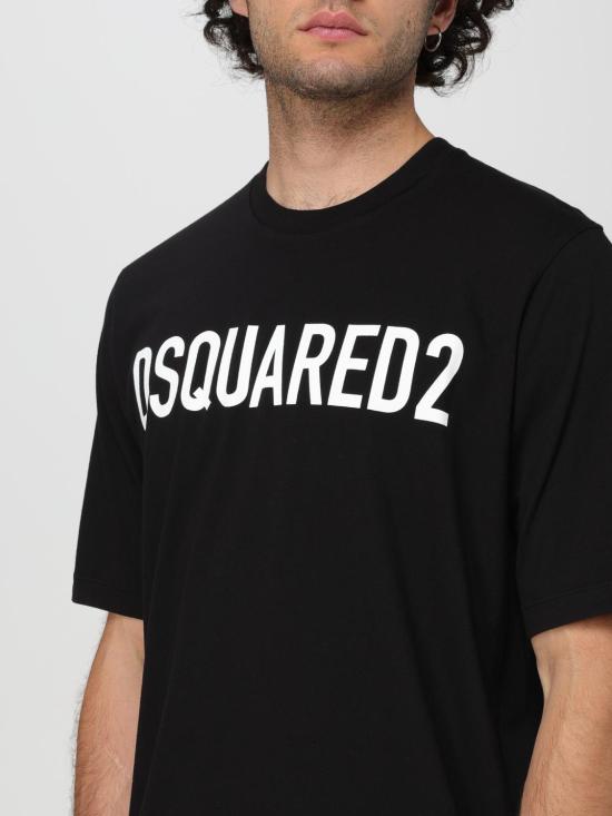  디스퀘어드2 반팔 티셔츠 S74GD1197D20004 900 Black - DSQUARED2
