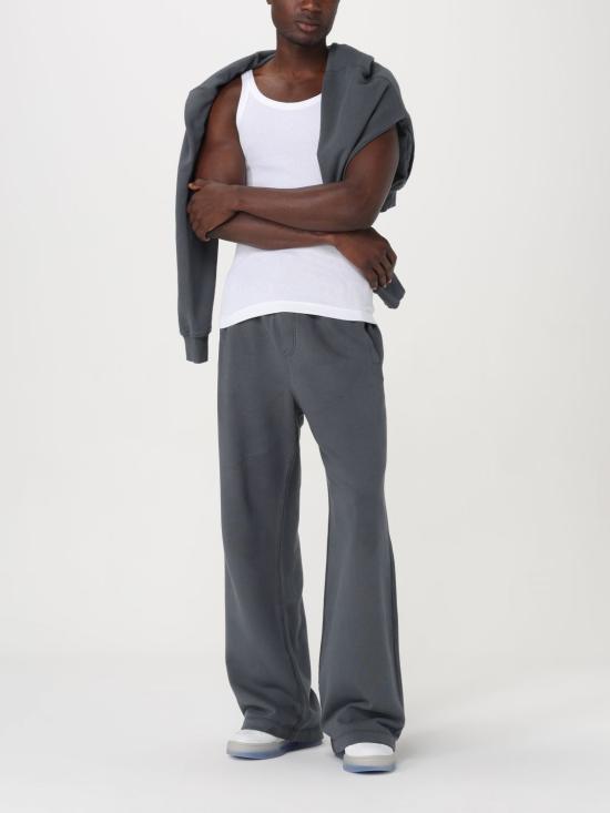 25FW 돌체앤가바나 트레이닝/조거 팬츠 GP087TG7M3H N9299 Grey - DOLCE & GABBANA