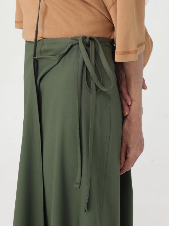  르메르 롱 스커트 SK1028LF1210 GR627 Bottle Green - LEMAIRE