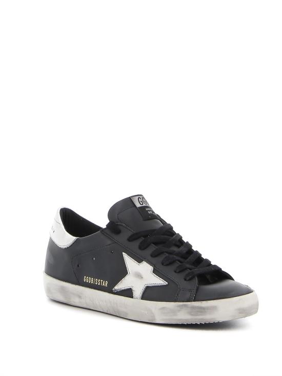 26FW 골든구스 슈퍼스타 디스트레스드 GMF00101F00032180203 Black - GOLDEN GOOSE