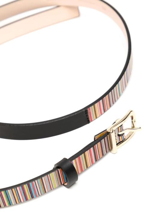 26SS 폴 스미스 레귤러 벨트 W1A7614LSKSIG 92 MULTI COLOURED - PAUL SMITH