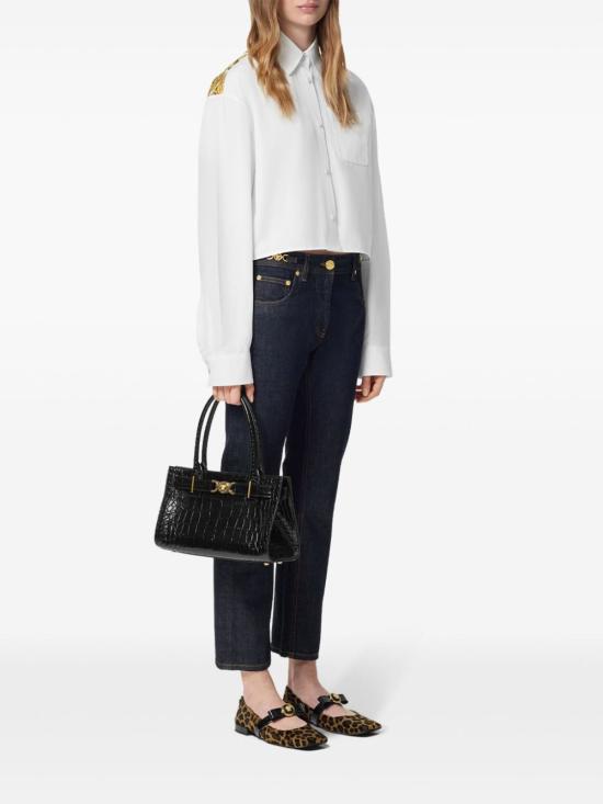 24FW 베르사체 셔츠 1013765 1A125101W000 White - VERSACE