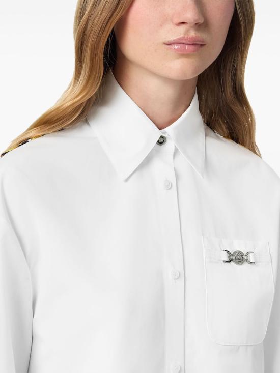 24FW 베르사체 셔츠 1013765 1A125101W000 White - VERSACE