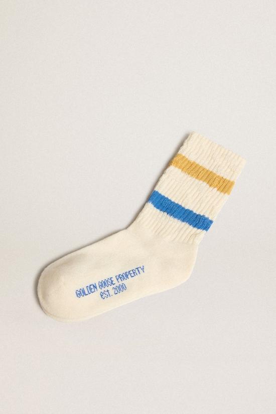 24FW [주니어] 골든구스 발목 양말 GKP00883 P001107 11974 White