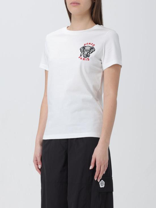  겐조 반팔 티셔츠 FE52TS1134SG 02 White - KENZO