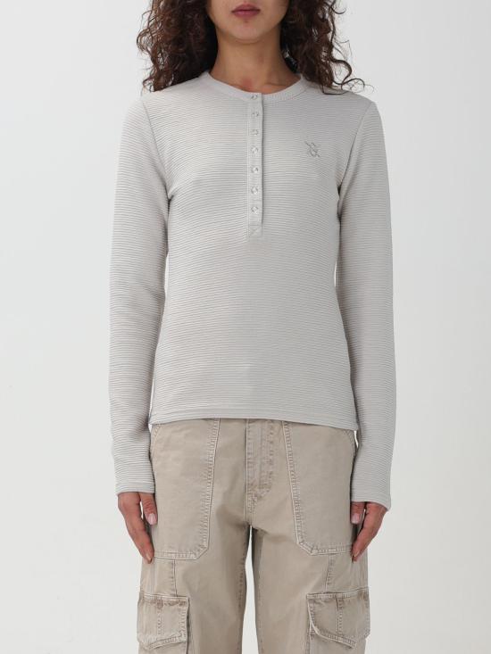  데일리 페이퍼 긴팔 티셔츠 2411072 MOONSTRUCK BEIGE Beige