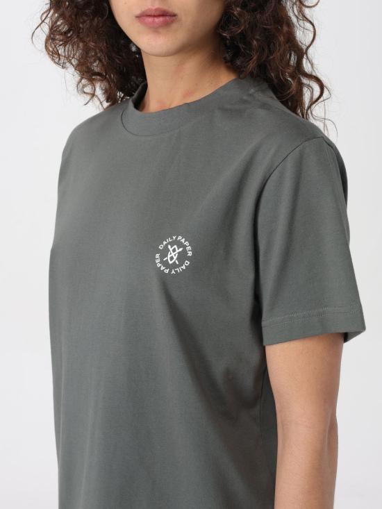  데일리 페이퍼 반팔 티셔츠 2412025 CHIMERA Green - DAILY PAPER