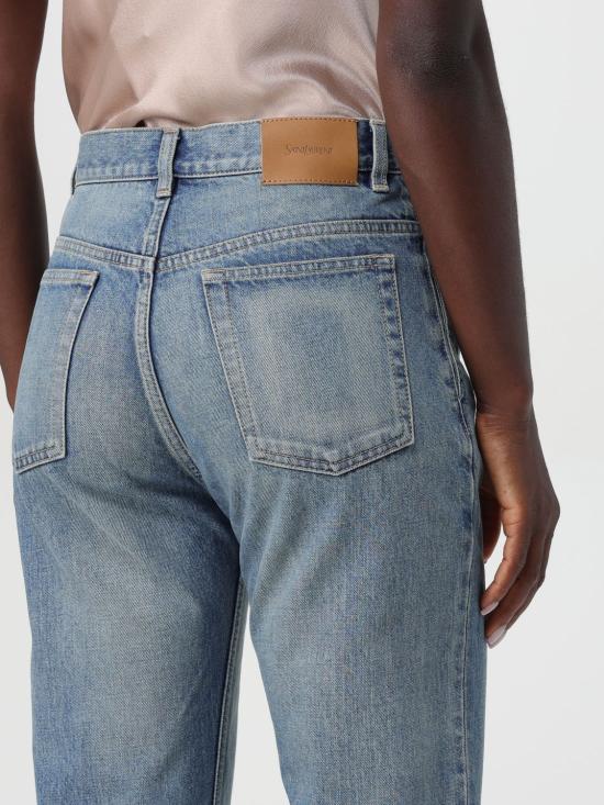 24FW 생로랑 데님 팬츠 795350Y13KD 4423 Denim - SAINT LAURENT