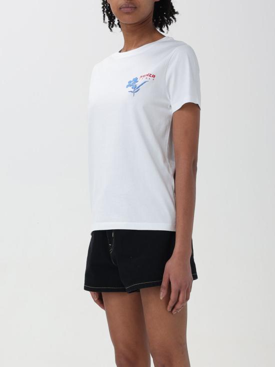  겐조 반팔 티셔츠 FE52TS1044SO 02 White - KENZO