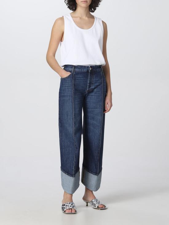  보테가베네타 데님 팬츠 723355V2J80 4715 Denim - BOTTEGA VENETA