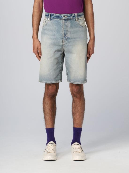  겐조 데님 숏팬츠 FD55DS3366A4 DY Blue