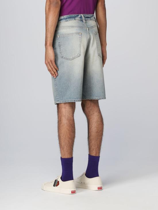  겐조 데님 숏팬츠 FD55DS3366A4 DY Blue - KENZO