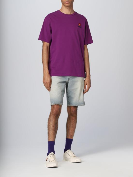  겐조 데님 숏팬츠 FD55DS3366A4 DY Blue - KENZO